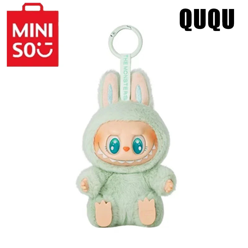 Miniso Enchanted Forest Blind Box Limited Anime PVC V2 Labufu Doll Charming Monster Keychain Gift Choice for Friends and Family