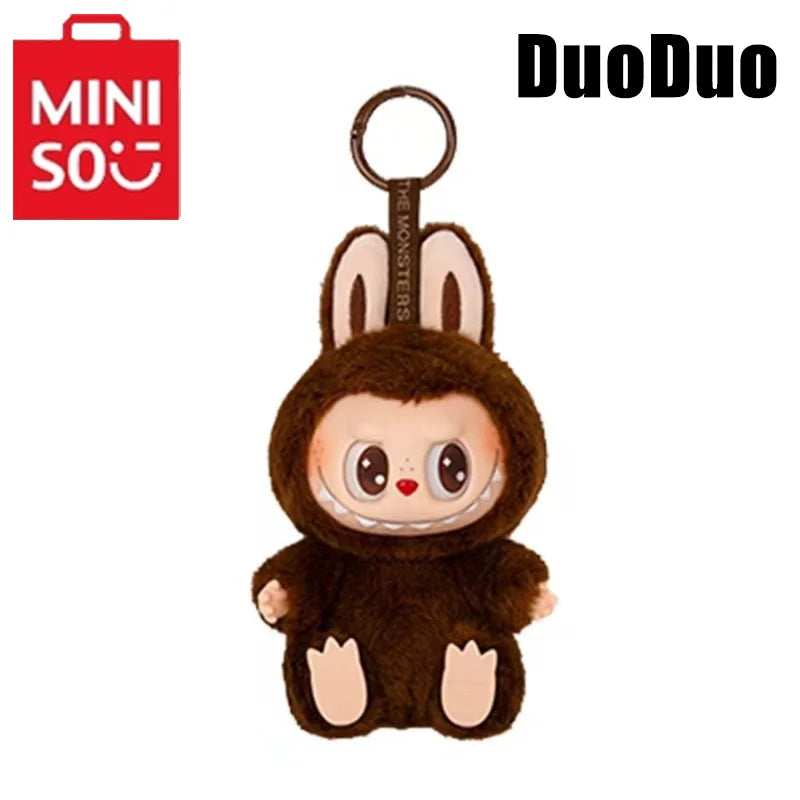 Miniso Enchanted Forest Blind Box Limited Anime PVC V2 Labufu Doll Charming Monster Keychain Gift Choice for Friends and Family