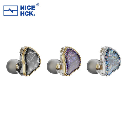 NICEHCK DB2 Microphone HiFi Music Earphone 1DD+1BA Hybrid Dual Driver In Ear Earbud Monitor Detachable 0.78 2Pin Connector IEM