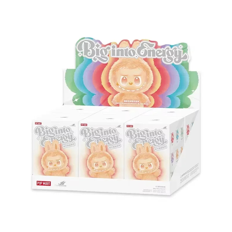 Labu macaroon sits on the party's black rubber face surprise blind box Labu 1st generation 2nd generation 3 plush doll gift.