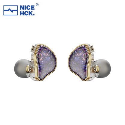 NICEHCK DB2 Microphone HiFi Music Earphone 1DD+1BA Hybrid Dual Driver In Ear Earbud Monitor Detachable 0.78 2Pin Connector IEM