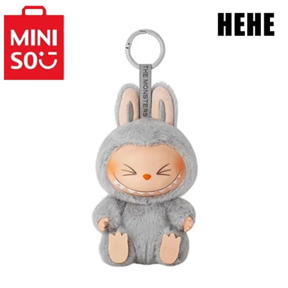 Miniso Enchanted Forest Blind Box Limited Anime PVC V2 Labufu Doll Charming Monster Keychain Gift Choice for Friends and Family