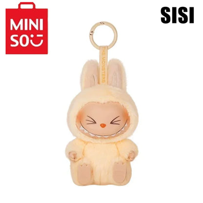 Miniso Enchanted Forest Blind Box Limited Anime PVC V2 Labufu Doll Charming Monster Keychain Gift Choice for Friends and Family