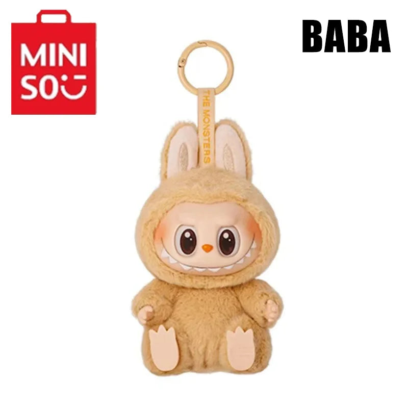 Miniso Enchanted Forest Blind Box Limited Anime PVC V2 Labufu Doll Charming Monster Keychain Gift Choice for Friends and Family