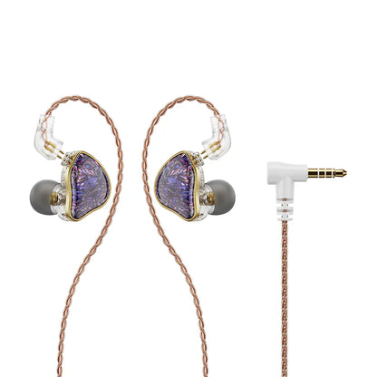NICEHCK DB2 Microphone HiFi Music Earphone 1DD+1BA Hybrid Dual Driver In Ear Earbud Monitor Detachable 0.78 2Pin Connector IEM