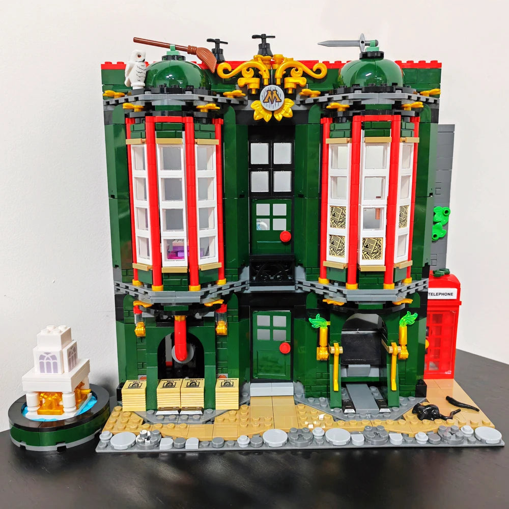 Jiestar JJ9013 Magic World Creative Expert The Ministry of Magic Brick Building Blocks harry 1056pcs Toys Gifts 76403