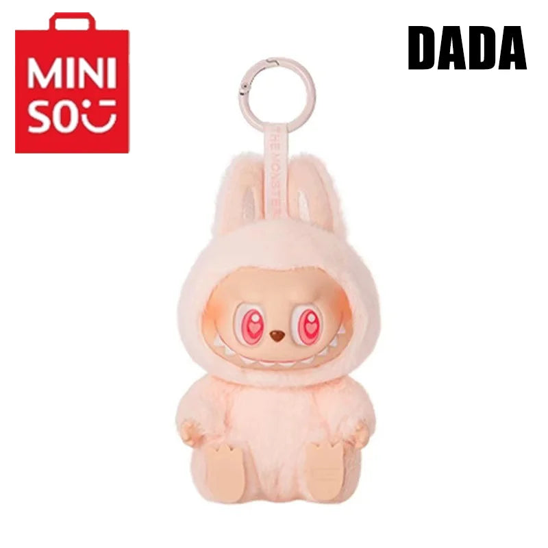Miniso Enchanted Forest Blind Box Limited Anime PVC V2 Labufu Doll Charming Monster Keychain Gift Choice for Friends and Family