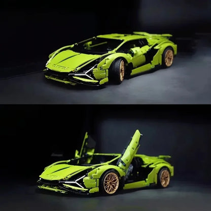 3696PCS Lambo Sian Compatible 42115 Technical Car Model Building for Adults Bricks Toys for Boys Block Constructor Gifts Kids