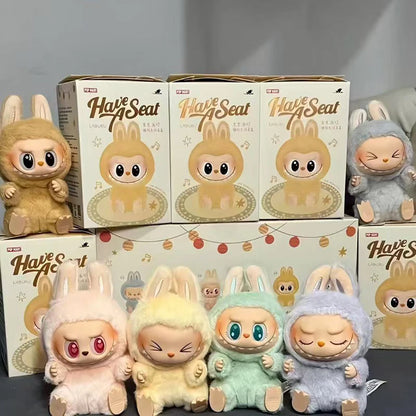 Miniso Enchanted Forest Blind Box Limited Anime PVC V2 Labufu Doll Charming Monster Keychain Gift Choice for Friends and Family