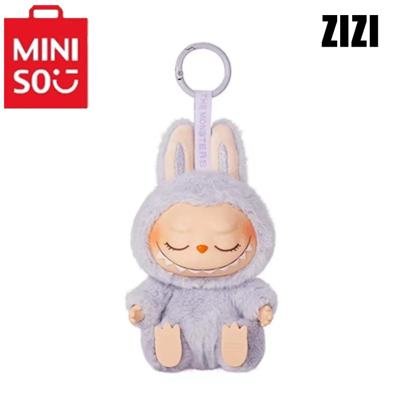 Miniso Enchanted Forest Blind Box Limited Anime PVC V2 Labufu Doll Charming Monster Keychain Gift Choice for Friends and Family