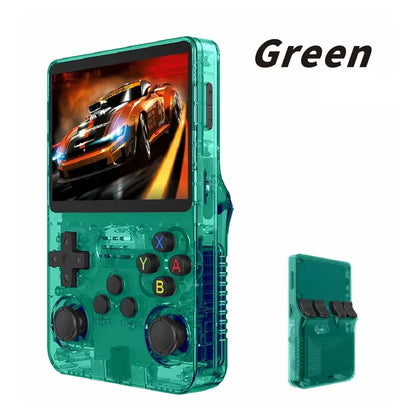 R36S Retro Handheld Video Game Console Linux System 3.5 Inch IPS Screen R35s Plus Portable Pocket Video Player 64GB 128GB